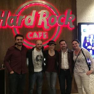 TrenT Mille Watts au Hard Rock Café de Lyon (avec Élodie Martelet)